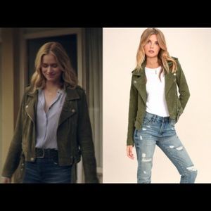 Blank NYC Herb Moto Jacket